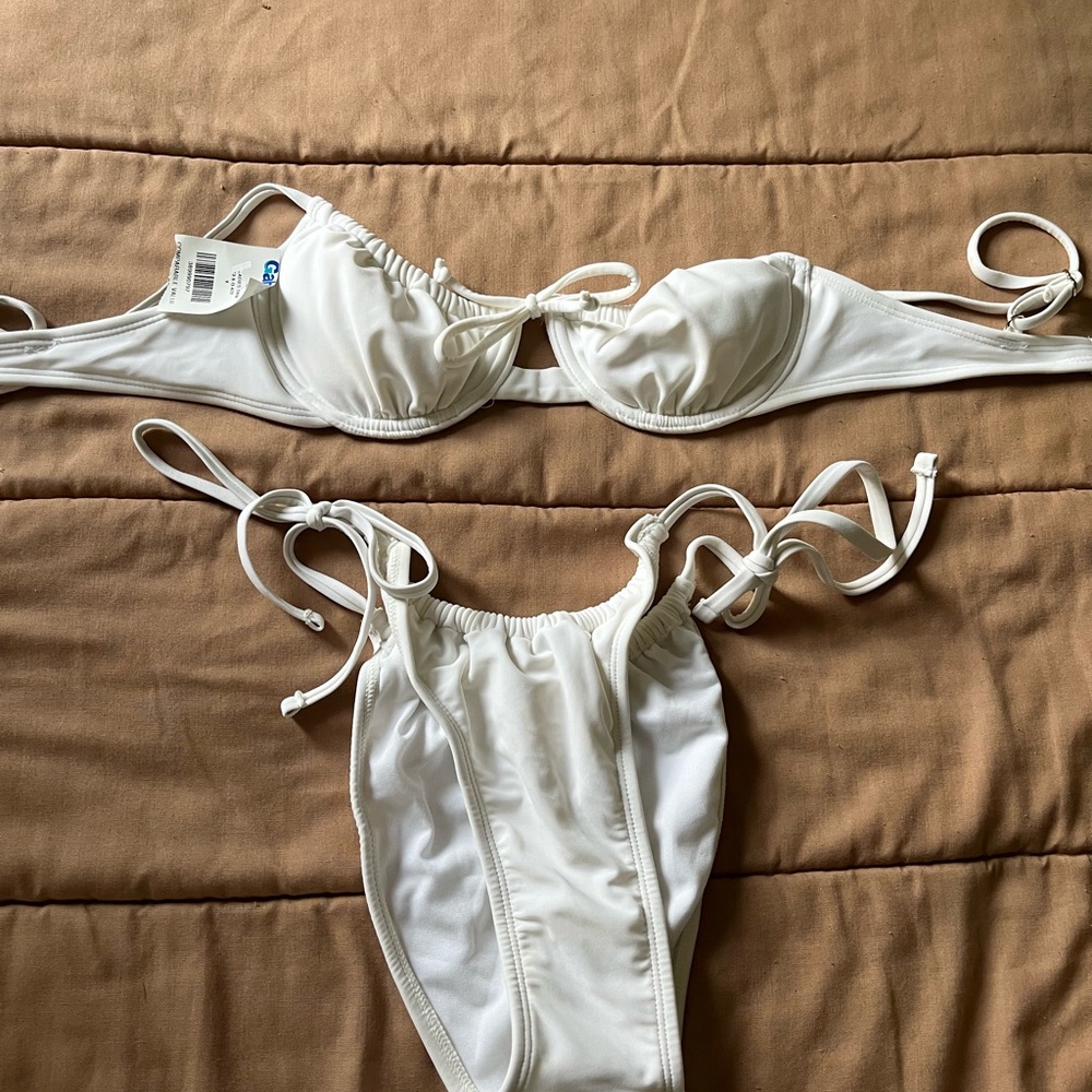 Xhilaration White Bikini Set